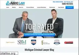 Sites similar to michigancriminallawyer-blog.com