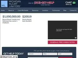 Sites similar to michiganinjurylawyers.com