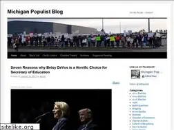 Sites similar to michiganpopulist.com