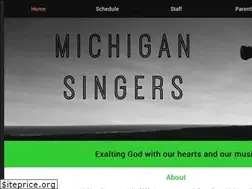 Sites similar to michigansingers.org