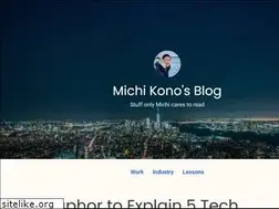 Sites similar to michikono.com