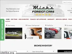 Sites similar to michsforeigncars.com