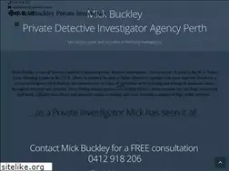 Sites similar to mickbuckleyprivateinvestigator.com.au