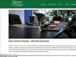 Sites similar to mickesotoole.com