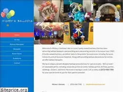 Sites similar to mickeysballoons.com