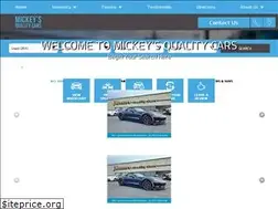 Sites similar to mickeysqualitycars.com