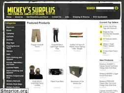 Sites similar to mickeyssurplus.com
