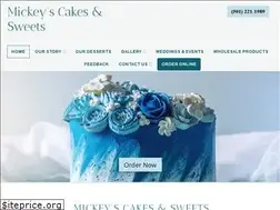 Sites similar to mickeyssweets.com