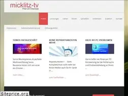 Sites similar to micklitz-tv.de