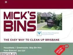Sites similar to micksbins.com.au