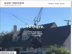 Sites similar to mickytreutlein.com