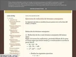 Sites similar to miclasedealgebra.blogspot.com