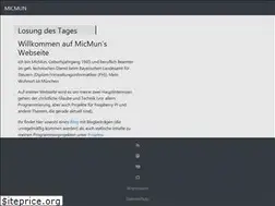 Sites similar to micmun.de
