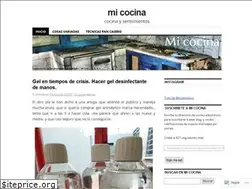 Sites similar to micocina.wordpress.com