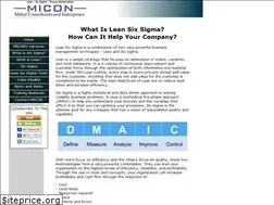 Sites similar to miconleansixsigma.com