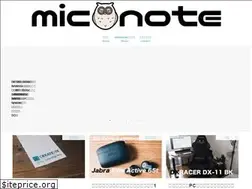 Sites similar to miconote.com