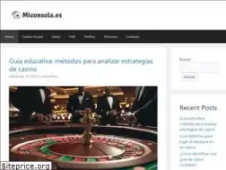 Sites similar to miconsola.es