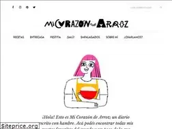Sites similar to micorazondearroz.com