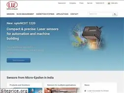 Sites similar to micro-epsilon.in