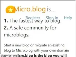 Sites similar to micro.blog