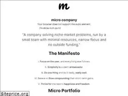 Sites similar to micro.company