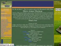 Sites similar to microarmormayhem.com