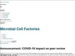 Sites similar to microbialcellfactories.biomedcentral.com