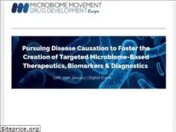 Sites similar to microbiome-europe.com