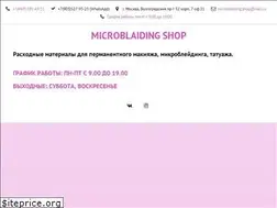 Sites similar to microblaiding.shop