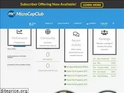 Sites similar to microcapclub.com