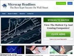 Sites similar to microcapheadlines.com