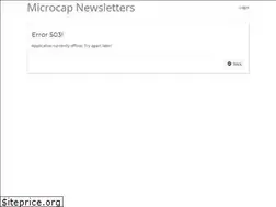 Sites similar to microcapnewsletters.com