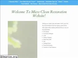 Sites similar to microcleanrestoration.com