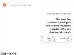 Sites similar to microclimate.dev