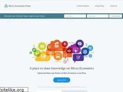 Sites similar to microeconomicsnotes.com