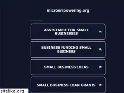 Sites similar to microempowering.org