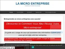 Sites similar to microentreprendre.com