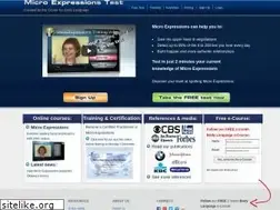 Sites similar to microexpressionstest.com