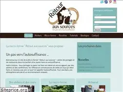 Sites similar to microfermeretourauxsources.ca