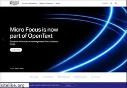 Sites similar to microfocus.se