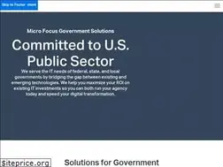 Sites similar to microfocusgov.com