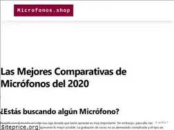 Sites similar to microfonos.shop