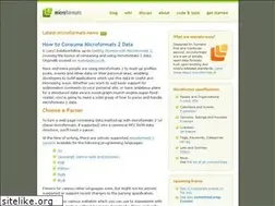 Sites similar to microformats.org