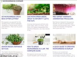 Sites similar to microgreenscorner.com