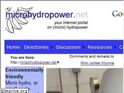 Sites similar to microhydropower.net