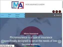 Sites similar to microinsuranceacademy.org