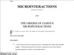 Sites similar to microinteractions.com