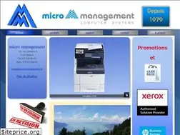 Sites similar to micromanagement.ch