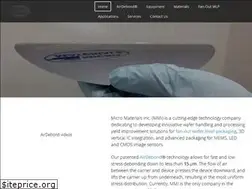 Sites similar to micromaterials-inc.com