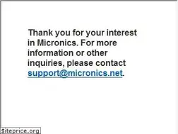 Sites similar to micronics.net